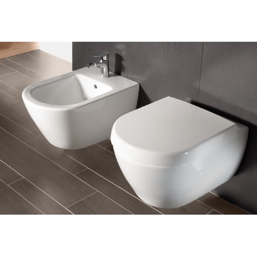 Villeroy &amp; Boch 54000001 - Väggmonterad bidé SUBWAY 2.0 37x56 cm keramik/vit
