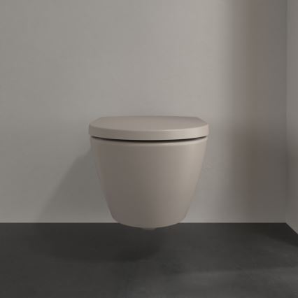 Villeroy & Boch 5614R0AM - Vägghängd WC SUBWAY 2.0 keramik/beige