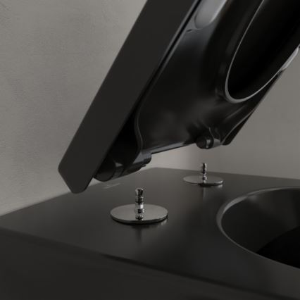 Villeroy & Boch 5614R0R7 - Vägghängd WC SUBWAY keramik/svart