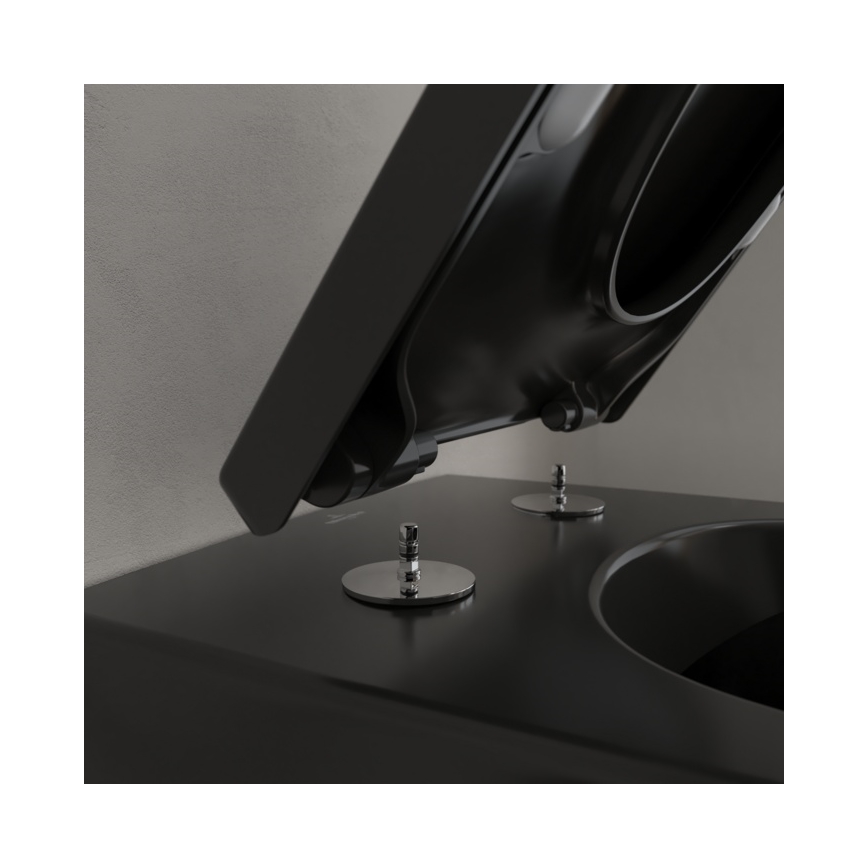 Villeroy & Boch 5614R0R7 - Vägghängd WC SUBWAY keramik/svart