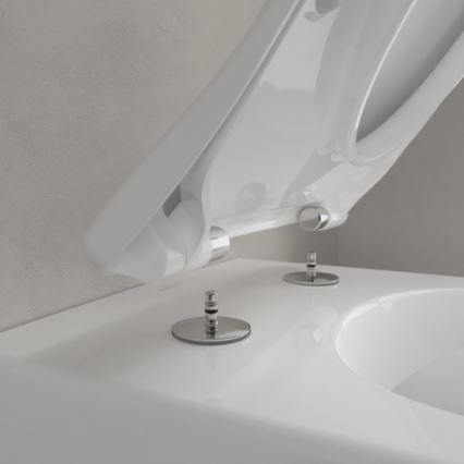 Villeroy & Boch 5614R201 - Vägghängd WC-stol med SoftClose-sits SUBWAY 2.0 keramik/vit