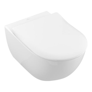 Villeroy & Boch 5614R2R1 - Väggmonterad WC med SoftClose-sits SUBWAY 2.0 keramik/vit