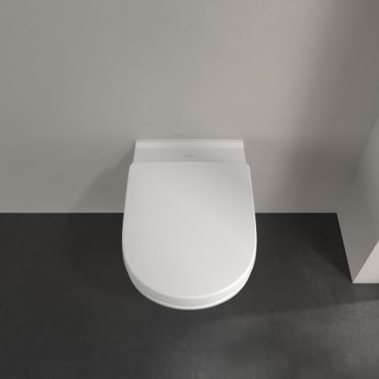 Villeroy & Boch 5660H101 - Vägghängt WC med sits O.NOVO, keramik/vit