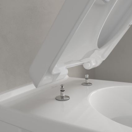 Villeroy & Boch 5660H101 - Vägghängt WC med sits O.NOVO, keramik/vit