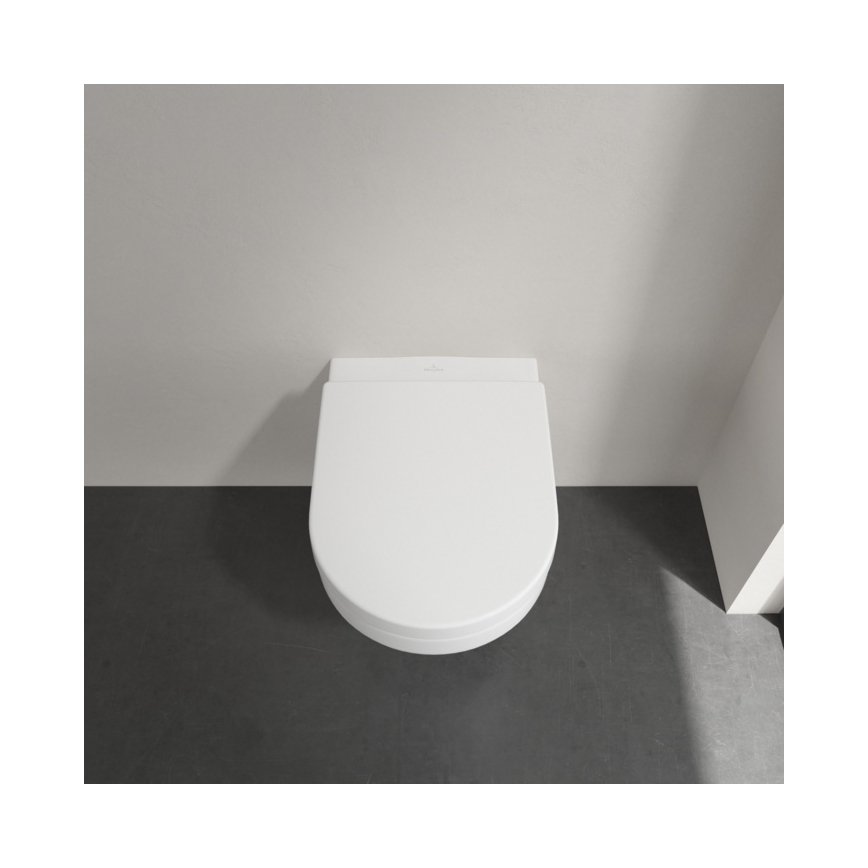 Villeroy & Boch 5684HRR1 - Vägghängd WC med SoftClose-sits ARCHITECTURA keramik/vit