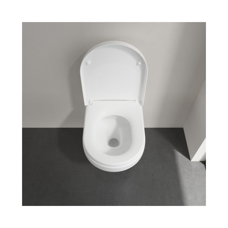 Villeroy & Boch 5684HRR1 - Vägghängd WC med SoftClose-sits ARCHITECTURA keramik/vit