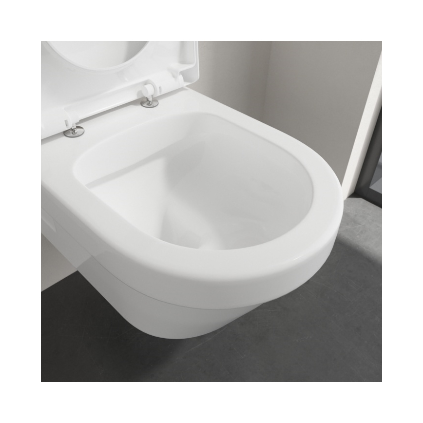 Villeroy & Boch 5684HRR1 - Vägghängd WC med SoftClose-sits ARCHITECTURA keramik/vit