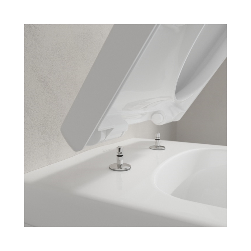 Villeroy & Boch 5684HRR1 - Vägghängd WC med SoftClose-sits ARCHITECTURA keramik/vit