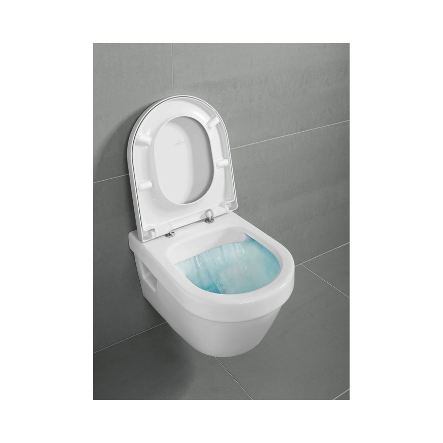 Villeroy & Boch 5684HRR1 - Vägghängd WC med SoftClose-sits ARCHITECTURA keramik/vit
