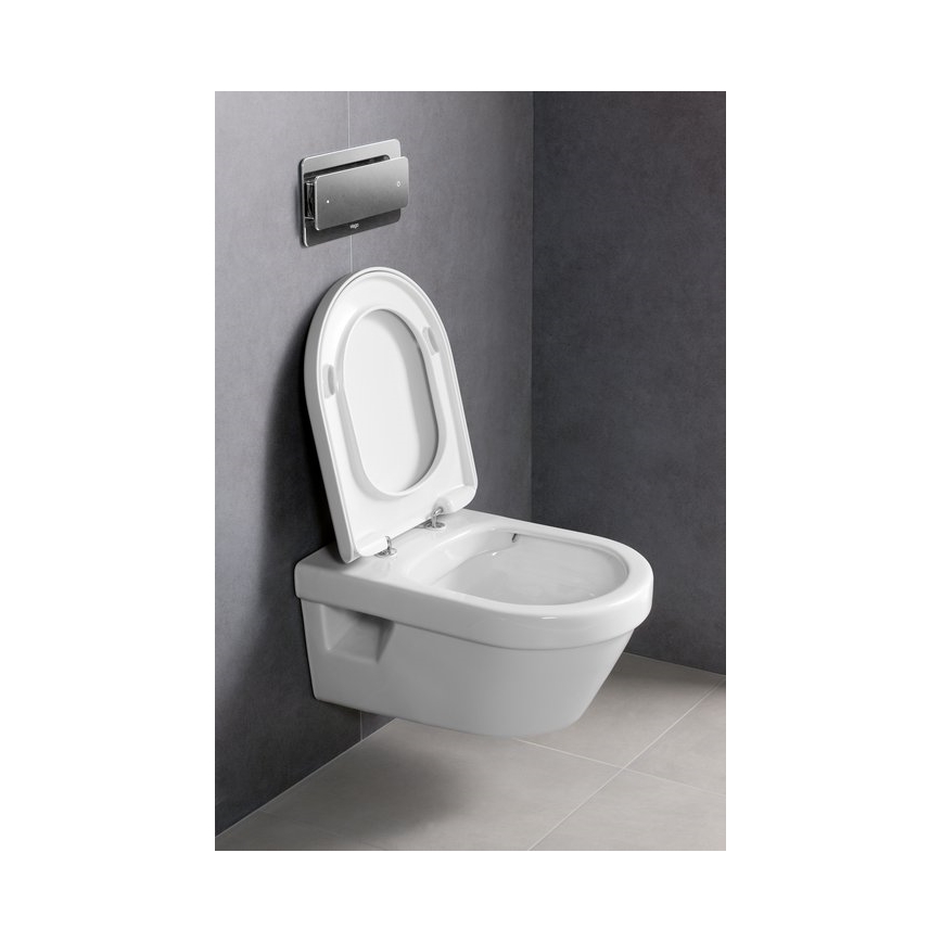 Villeroy & Boch 5684HRR1 - Vägghängd WC med SoftClose-sits ARCHITECTURA keramik/vit