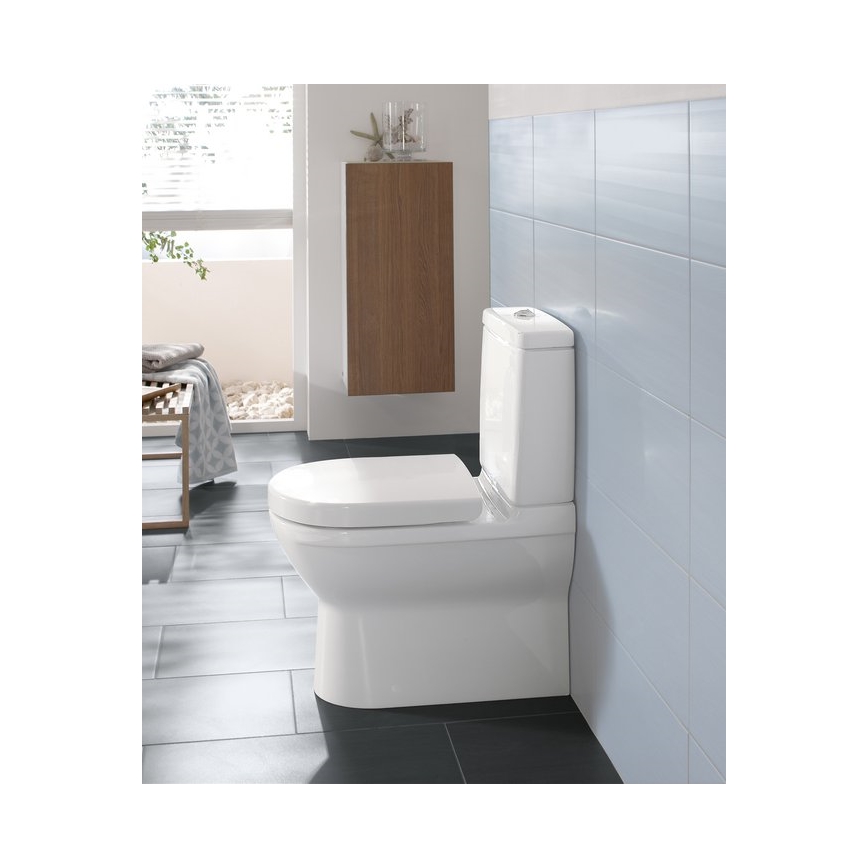 Villeroy & Boch 5788S101 - Spolcistern för kombi-WC O.NOVO, bak-/sidoanslutning, vit