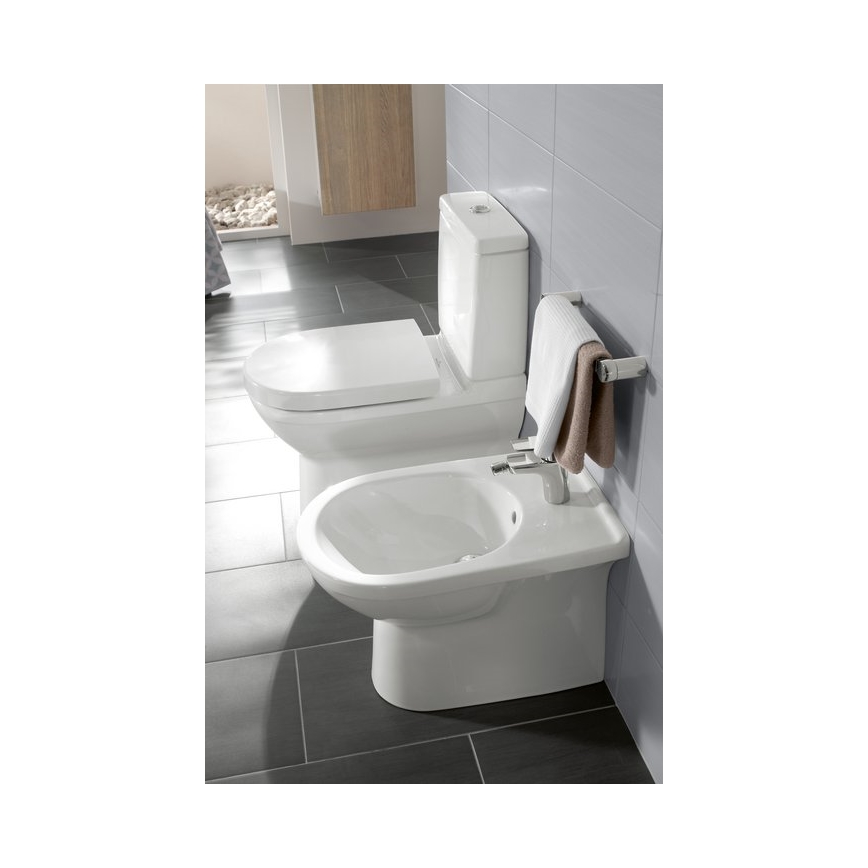 Villeroy & Boch 5788S101 - Spolcistern för kombi-WC O.NOVO, bak-/sidoanslutning, vit