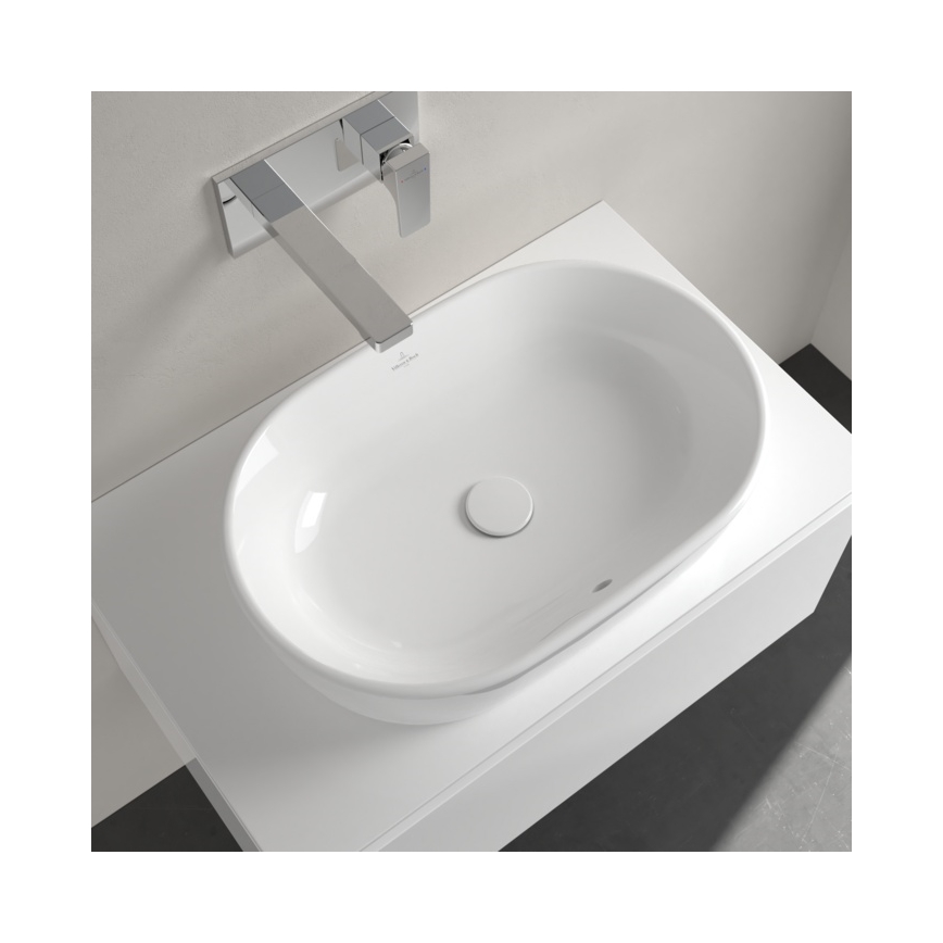 Villeroy & Boch 5A266001 - Tvättställ för bänkskiva ARCHITECTURA 60x40 cm keramik/vit