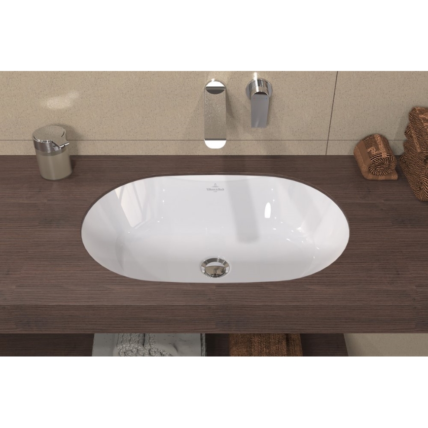 Villeroy & Boch 5A766001 - Infällt tvättställ ARCHITECTURA 57 x 37,5 cm keramik/vit