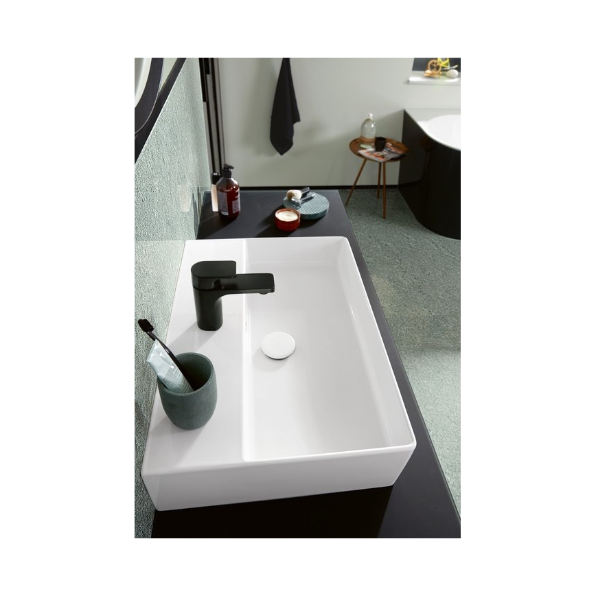 Villeroy & Boch 68080001 - Bottenventil för tvättställ, keramik/blank krom