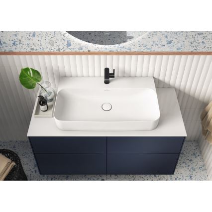 Villeroy & Boch 680800RW - Tvättställsavlopp vit/blank krom