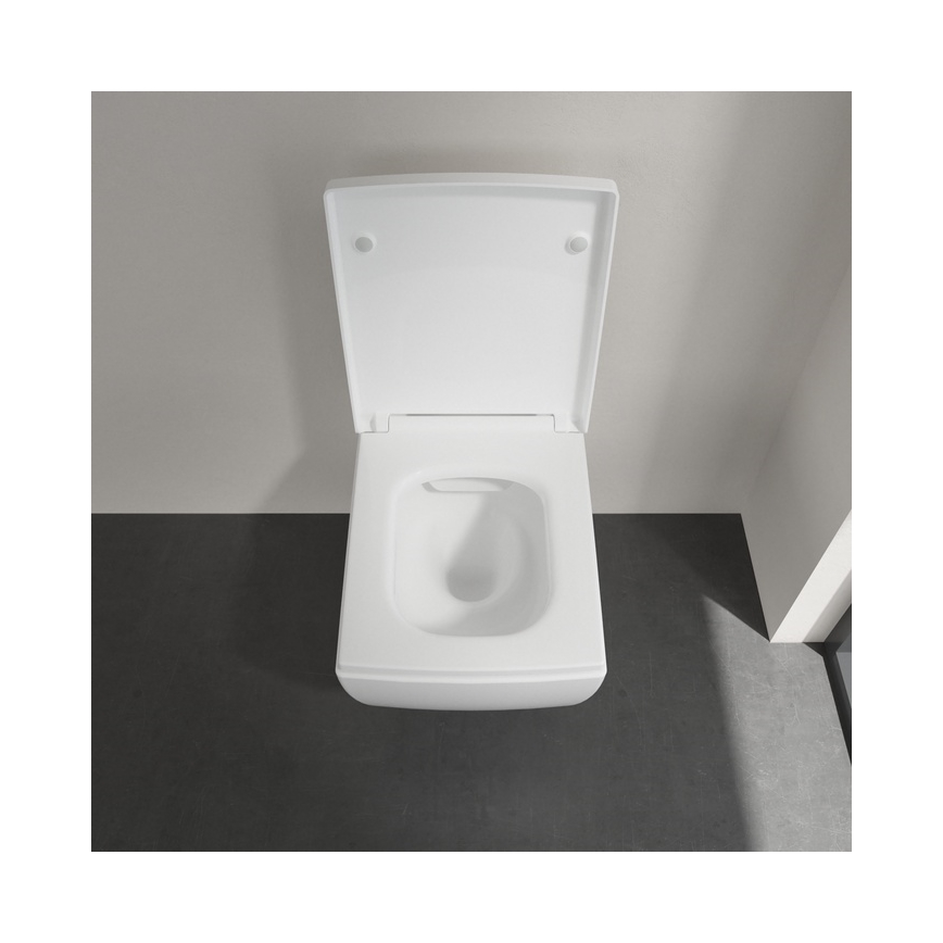 Villeroy & Boch 8M24S101 - Mjukstängande toalettsits MEMENTO 2.0 vit