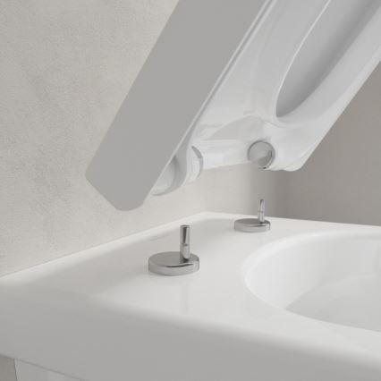 Villeroy & Boch 8M42S101 - Toalettsits SoftClose SUBWAY 3.0 vit