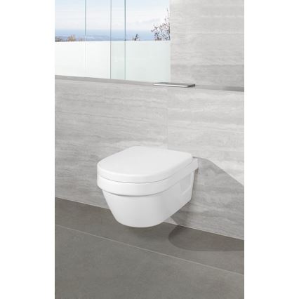 Villeroy & Boch 8M42S101 - Toalettsits SoftClose SUBWAY 3.0 vit