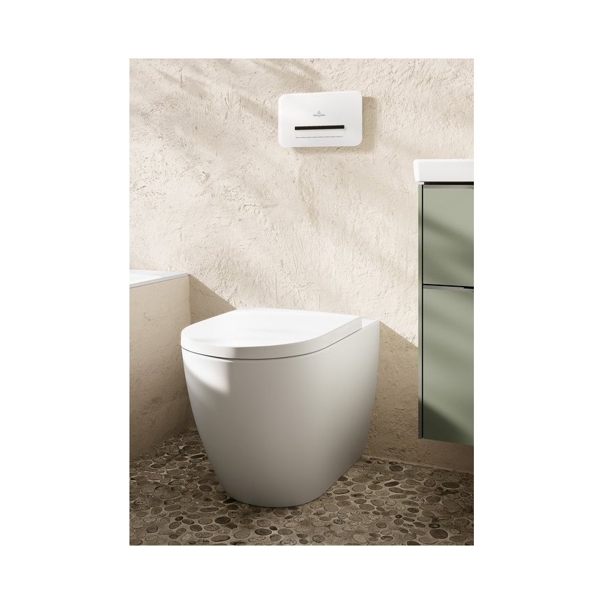 Villeroy & Boch 8M42S1RW - Toalettsits SoftClose SUBWAY 3.0 vit
