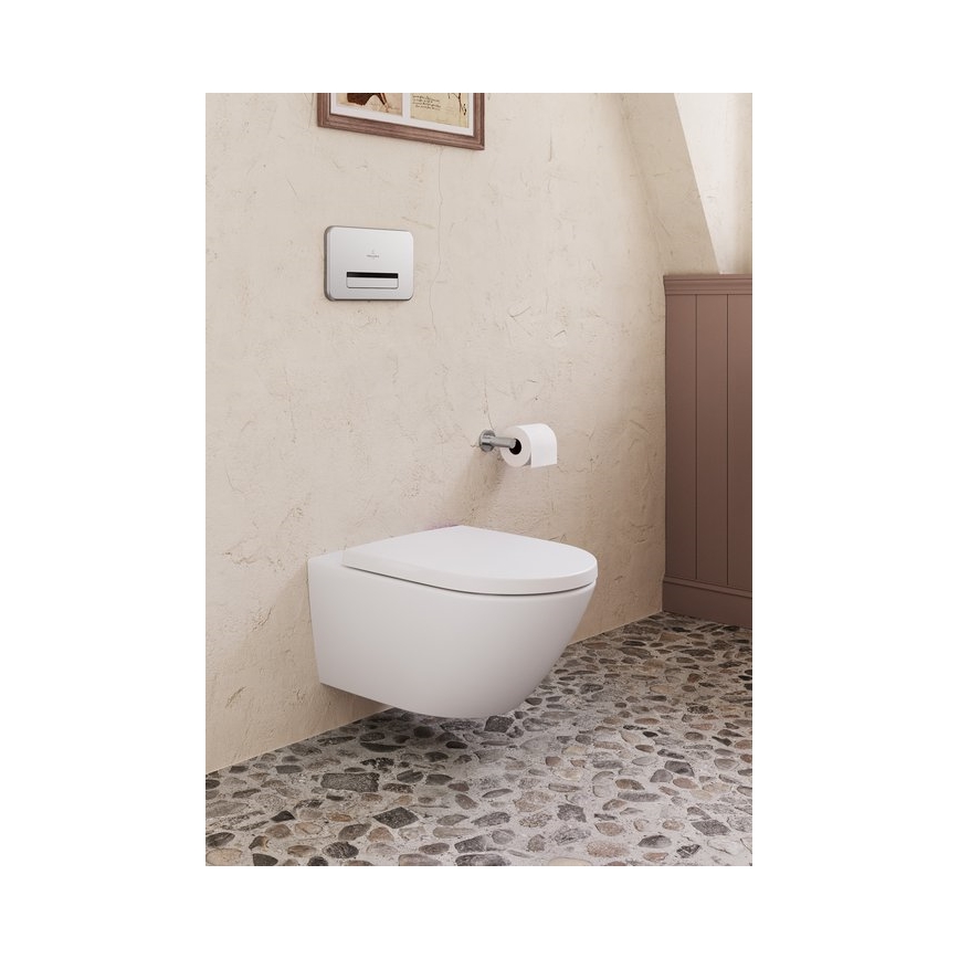 Villeroy & Boch 8M42S1T1 - Toalettsits SoftClose SUBWAY 3.0 vit