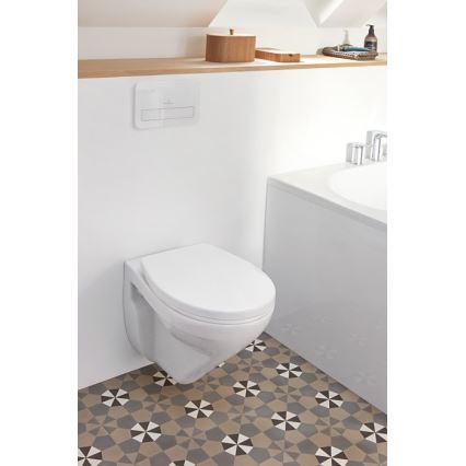 Villeroy & Boch 8M43S101 - SoftClose-toalettsits O.NOVO, vit