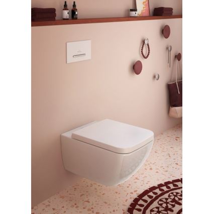 Villeroy & Boch 92216168 - VICONNECT spolknapp vit/polerad krom