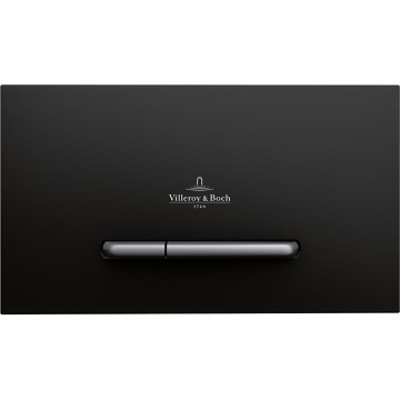 Villeroy & Boch 922169AN - Spolknapp VICONNECT matt svart/matt krom