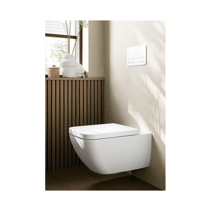 Villeroy & Boch 922400RE - Spolknapp VICONNECT blank vit