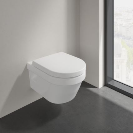 Villeroy & Boch 98M9C101 - Toalettsits SoftClose ARCHITECTURA vit