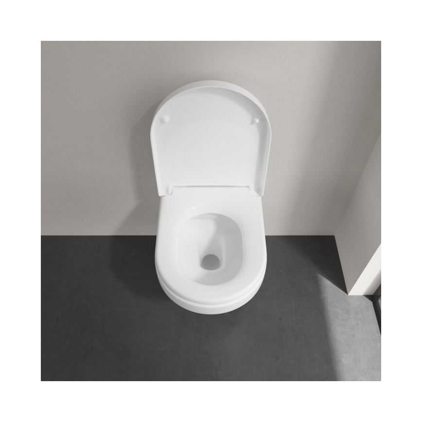 Villeroy & Boch 98M9C101 - Toalettsits SoftClose ARCHITECTURA vit