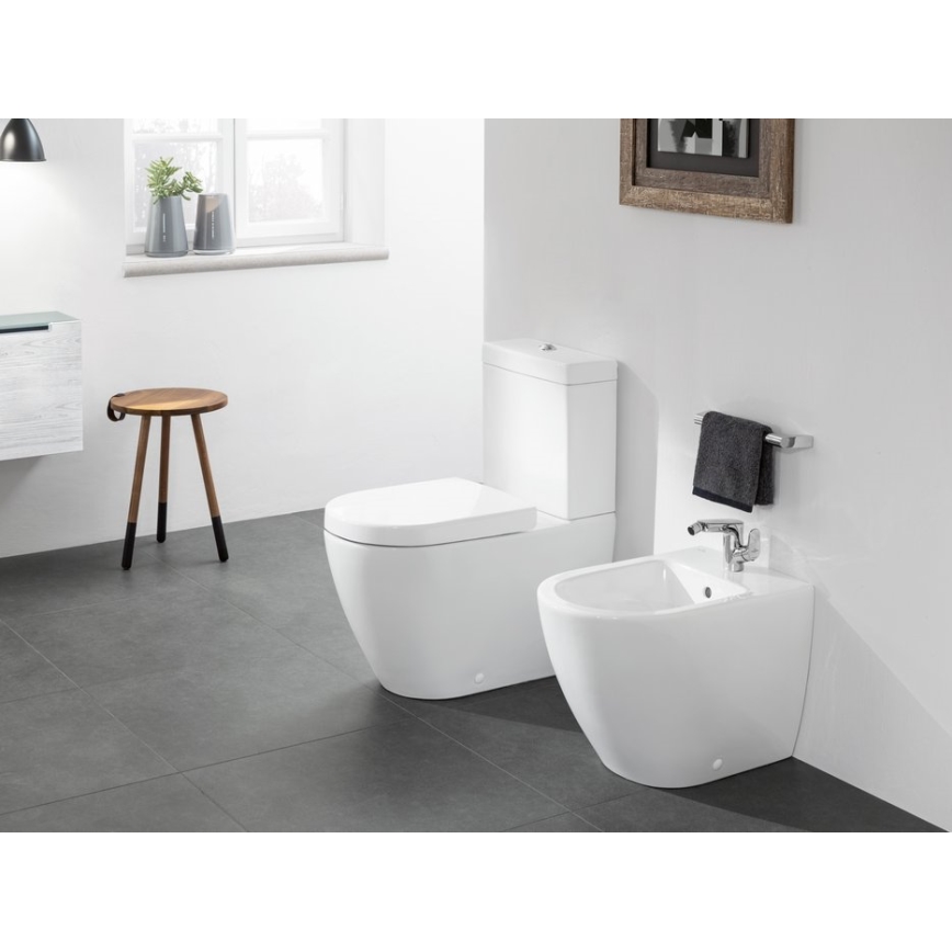 Villeroy & Boch 9M68Q101 - Toalettsits SUBWAY 2.0 vit