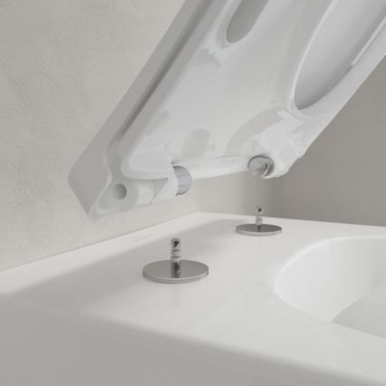 Villeroy & Boch 9M79S101 - Toalettsits SoftClose VENTICELLO vit