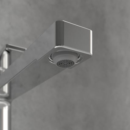 Villeroy & Boch TVW10300500061 - ARCHITECTURA tvättställsblandare med bottenventil, 32,9 cm, blank krom