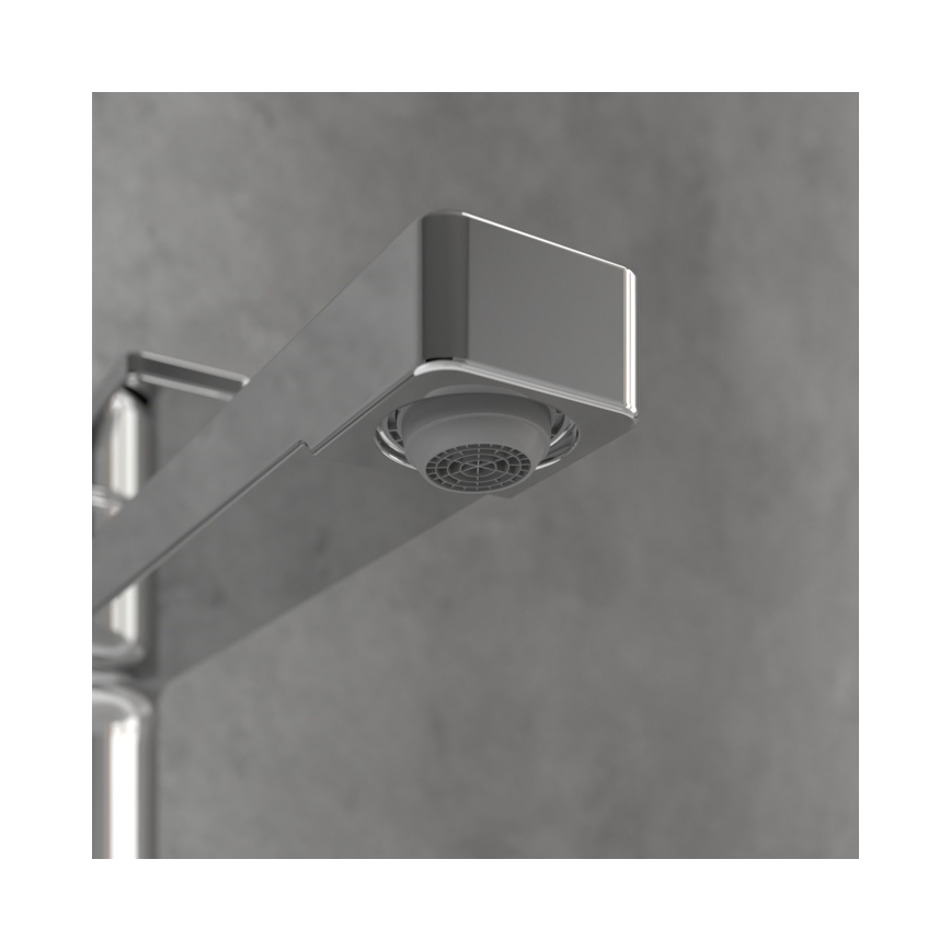 Villeroy & Boch TVW10300500061 - ARCHITECTURA tvättställsblandare med bottenventil, 32,9 cm, blank krom