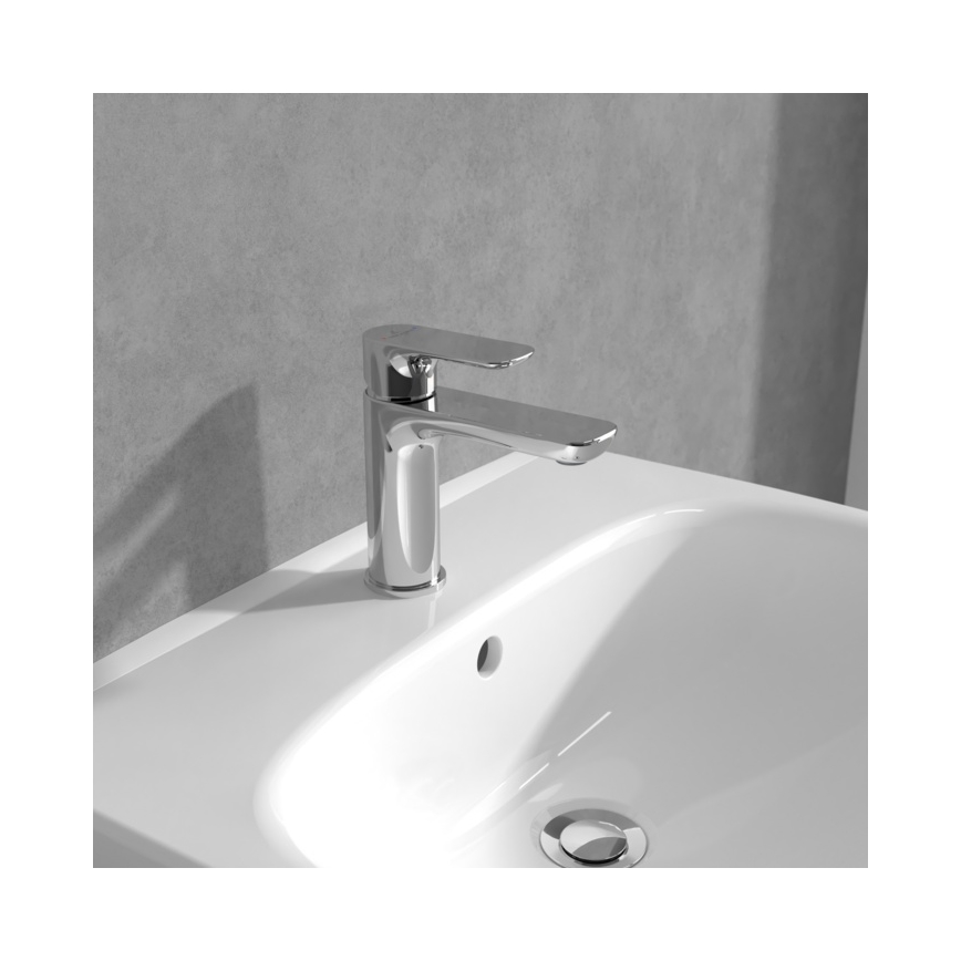 Villeroy & Boch TVW10400300161 - Tvättställsblandare O.NOVO 15,5 cm blank krom