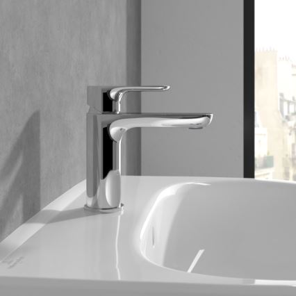 Villeroy & Boch TVW10400300161 - Tvättställsblandare O.NOVO 15,5 cm blank krom