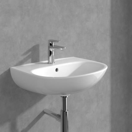 Villeroy & Boch TVW10400300161 - Tvättställsblandare O.NOVO 15,5 cm blank krom