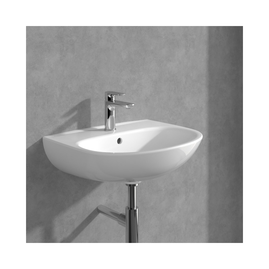 Villeroy & Boch TVW10400300161 - Tvättställsblandare O.NOVO 15,5 cm blank krom