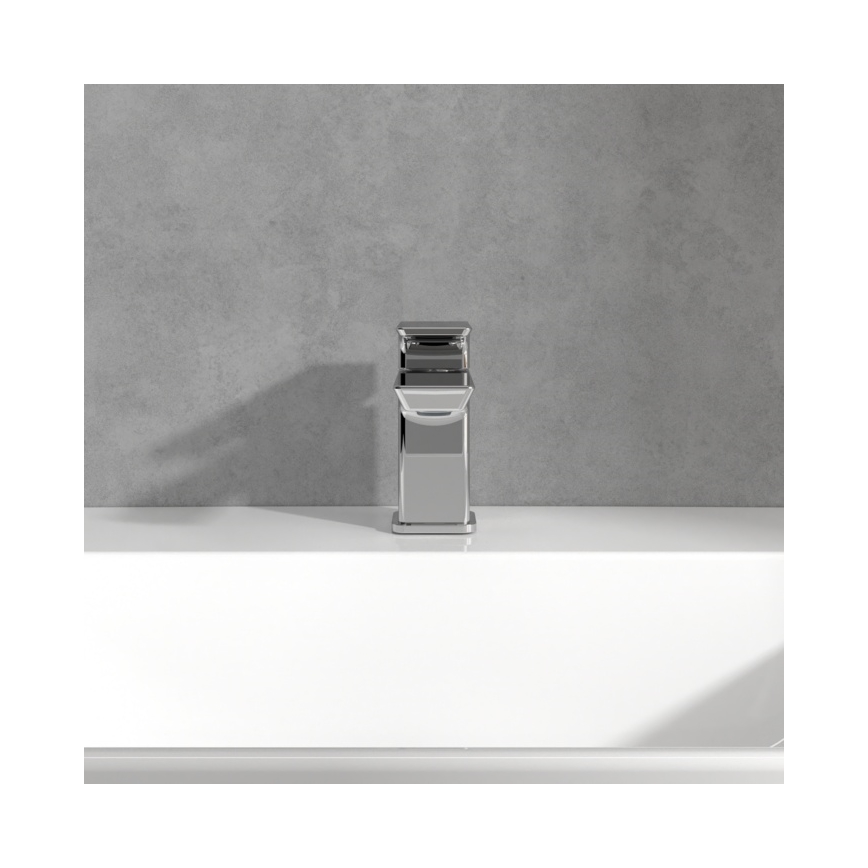 Villeroy & Boch TVW11200100161 - Tvättställsblandare SUBWAY 3.0 12,5 cm polerad krom