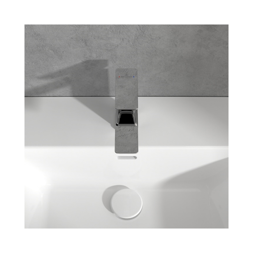 Villeroy & Boch TVW11200300061 - Tvättställsblandare SUBWAY 15,5 cm blank krom