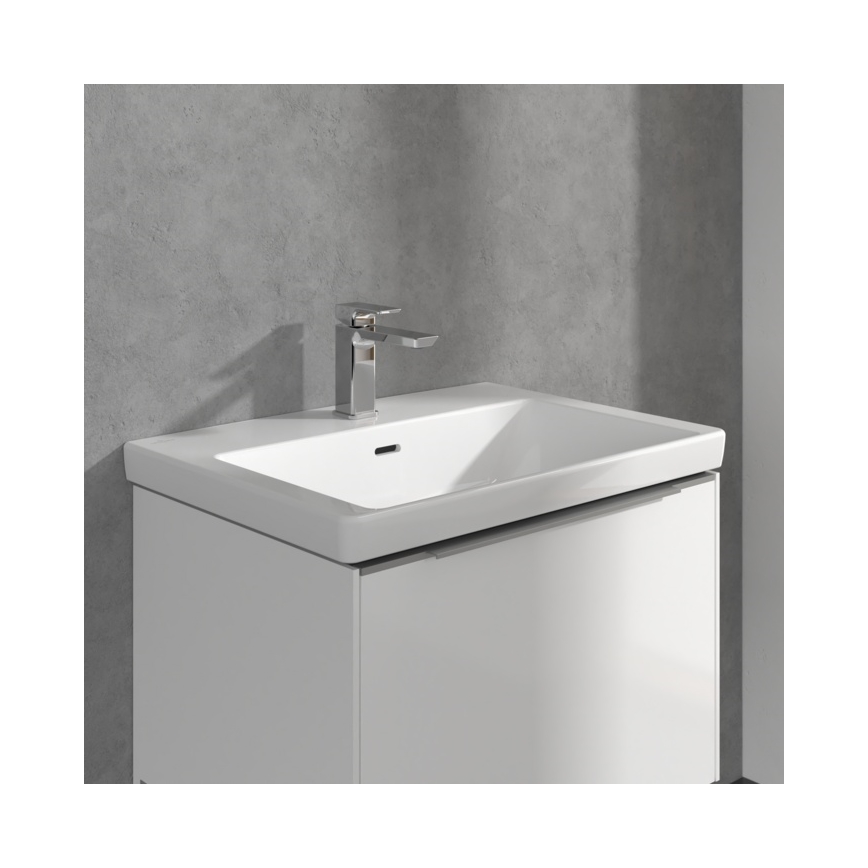 Villeroy & Boch TVW11200300061 - Tvättställsblandare SUBWAY 15,5 cm blank krom