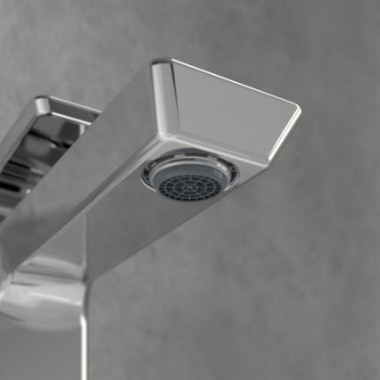 Villeroy & Boch TVW11200300061 - Tvättställsblandare SUBWAY 15,5 cm blank krom