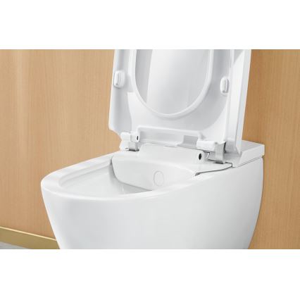 Villeroy & Boch V0E100R1 - Väggmonterad bidé med SoftClose VICLEAN-sits, keramik/vit +fjärrkontroll