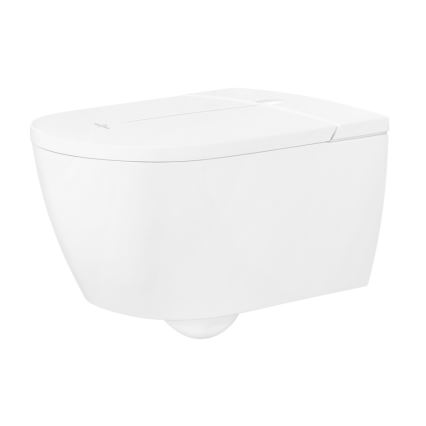 Villeroy & Boch V0E100R1 - Väggmonterad bidé med SoftClose VICLEAN-sits, keramik/vit +fjärrkontroll