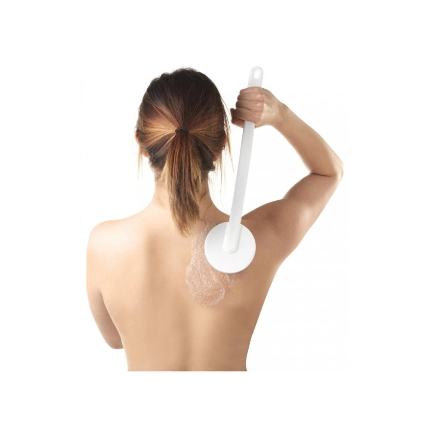 Vitility - Applikator för duschgel/kroppslotion vit/blå