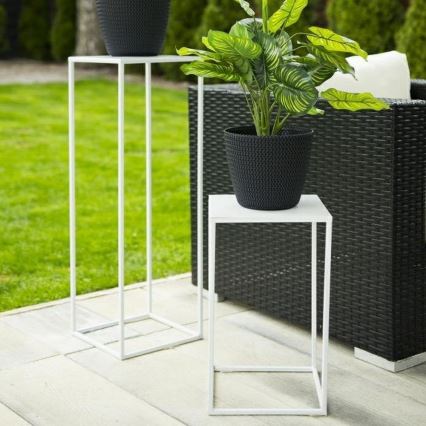 Växtställ 40x24 cm vit