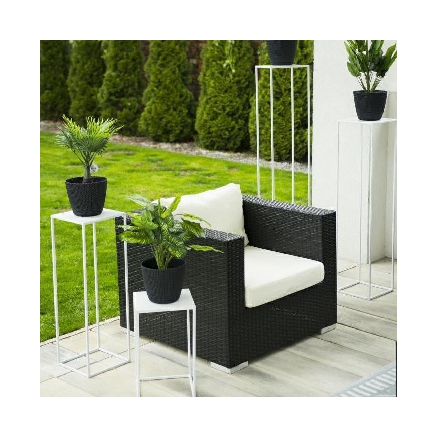 Växtställ 70x24 cm vit