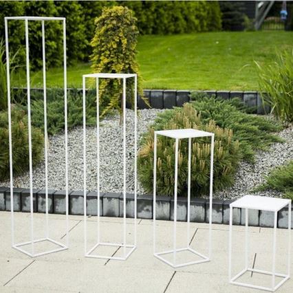 Växtställ 70x24 cm vit