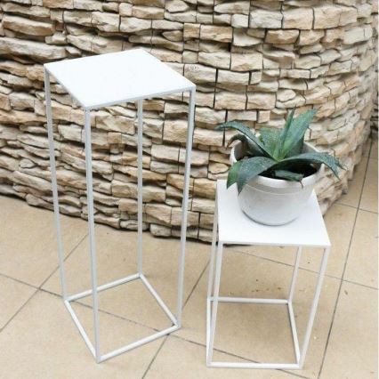 Växtställ 70x24 cm vit